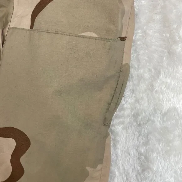 Desert Camo ECWCS Cold Weather Parka Adult Small Regular Nylon Hooded Military * - Picture 7 of 15